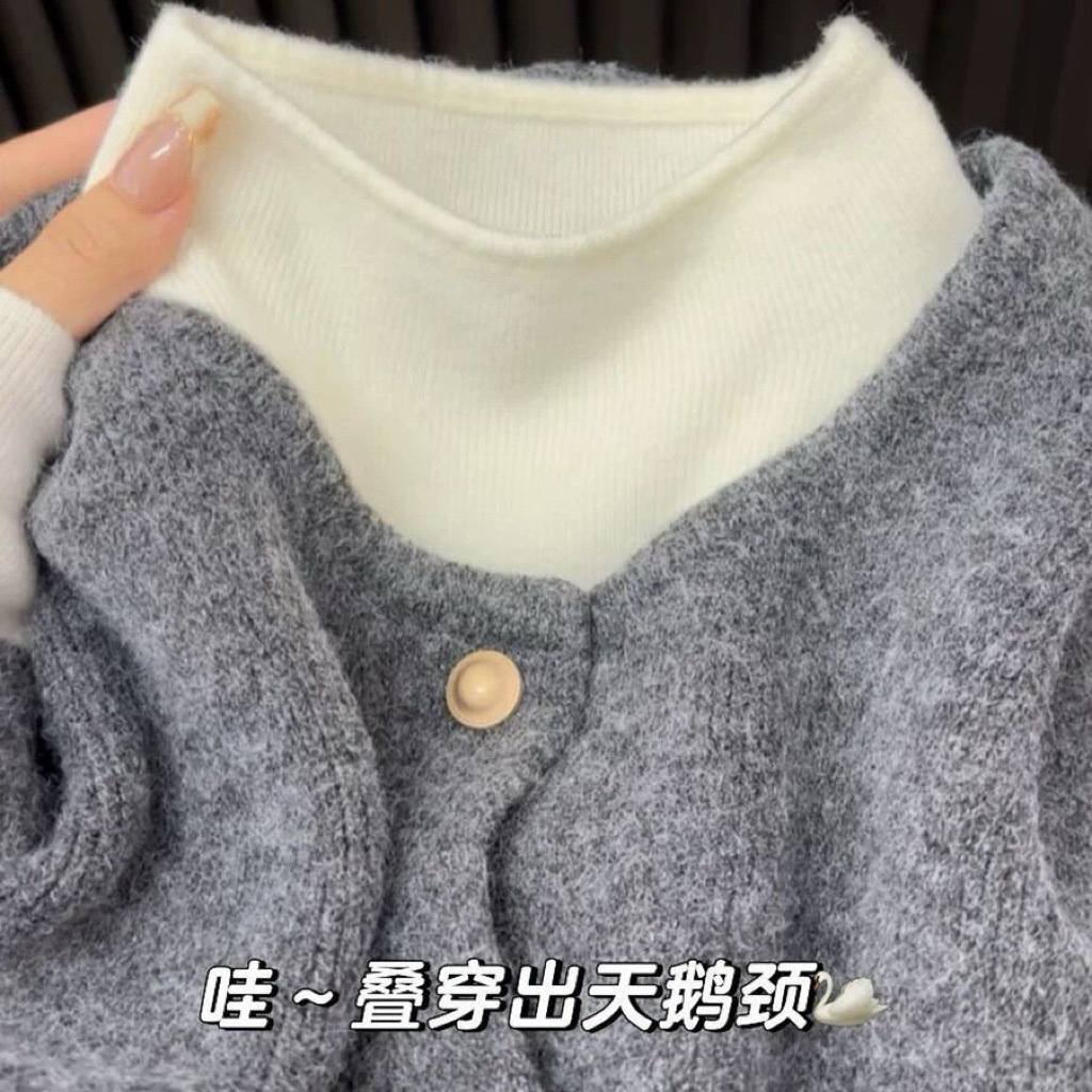 【Sẵn +Kèm Ảnh Shop】Áo Len Nữ Cổ Cao Giữ Nhiệt ,Áo Len Tăm Mềm Mịn Loại 1 Đẹp | BigBuy360 - bigbuy360.vn