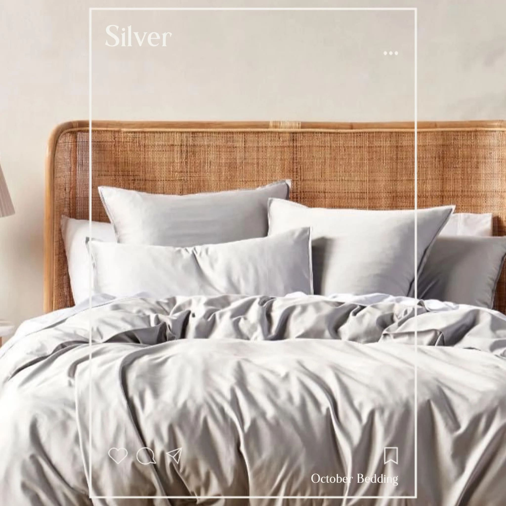 (HỎA TỐC) Bộ Chăn Ga Gối 5 món size 1m6x2m đến 1m8x2m BAMBOO CAO CẤP KHÔNG XÙ bởi OCTOBER BEDDING