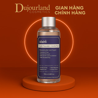  Nước hoa hồng Klairs Supple Preparation Unscented Toner 180ml  không mùi có mùi  