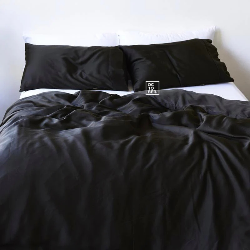 (HỎA TỐC) Bộ Chăn Ga Gối 5 món size 1m6x2m đến 1m8x2m BAMBOO CAO CẤP KHÔNG XÙ bởi OCTOBER BEDDING