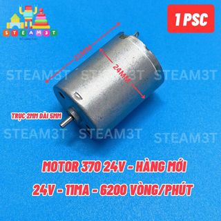 Motor mini 370 3V - 6V tốc độ chậm cho máy bơm oxy 370 - LK0413