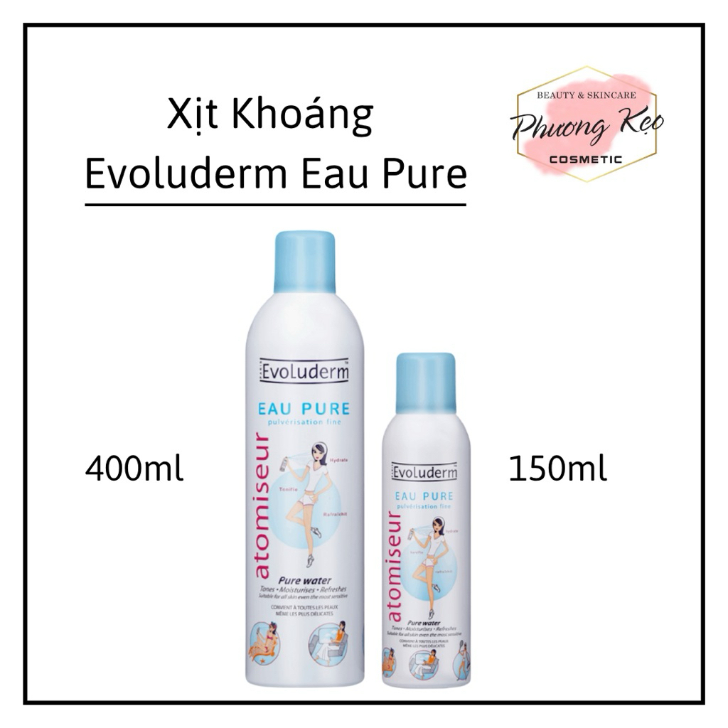 Xịt khoáng EVO 150ml-400ml