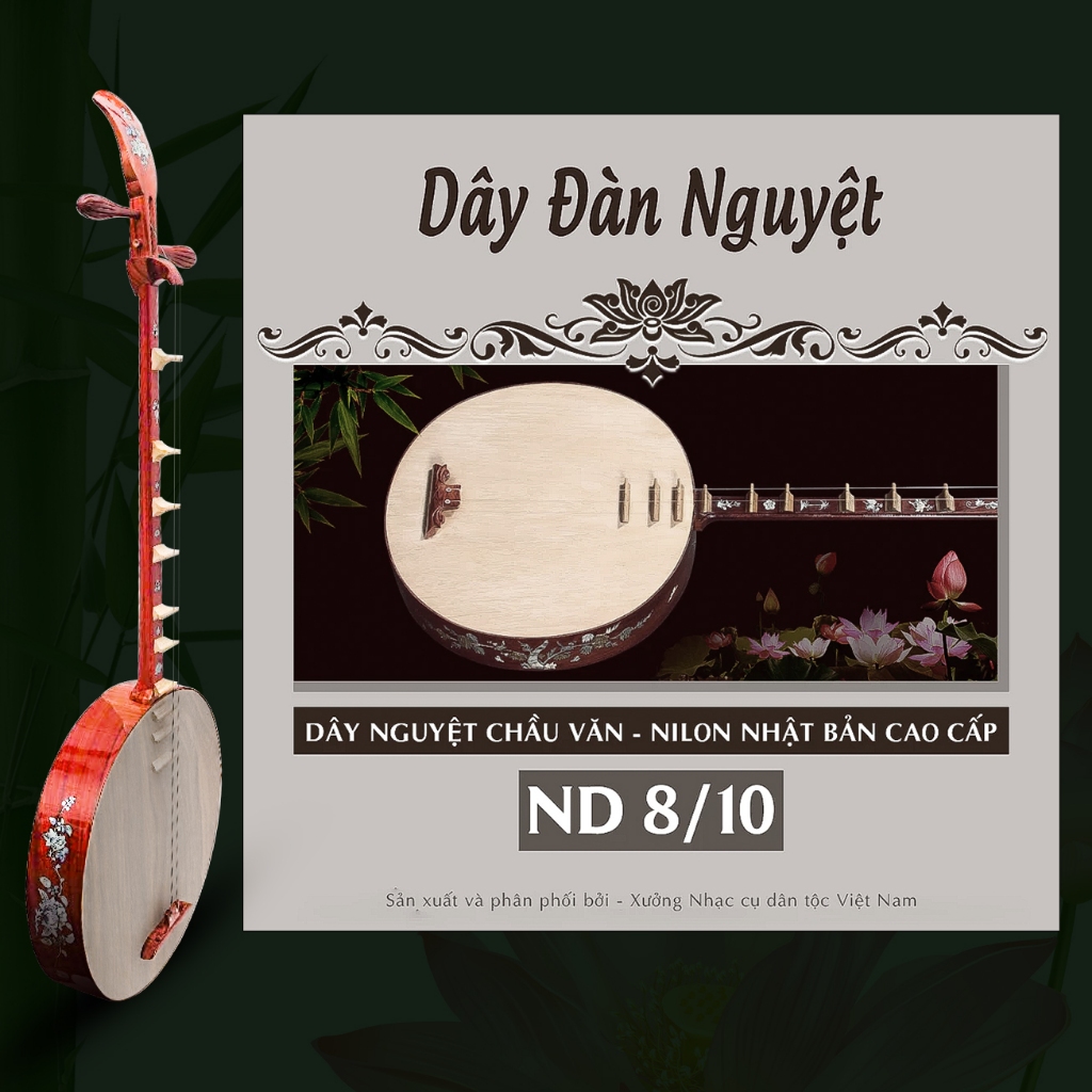 Bộ Dây Đàn Nguyệt, đàn Kìm Chầu Văn 8/10 {AP Music}