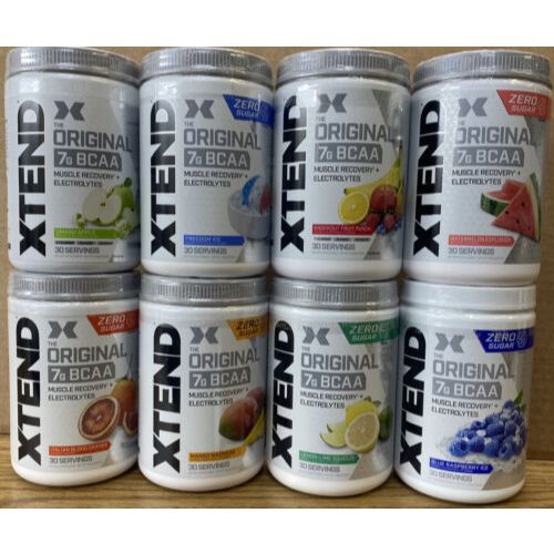 Xtend BCAA - Phục Hồi Cơ Bắp, Tăng Sức Bền 30 Lần Dùng