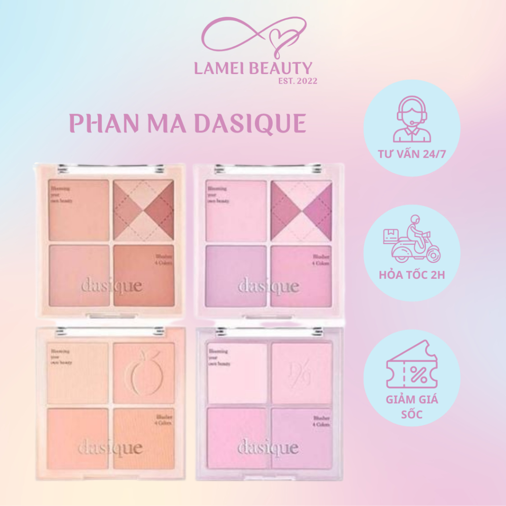 Phấn Má Hồng Dasique Blending Mood Cheek Phấn má Dasique Má hồng Dasique - Lamei.Beauty