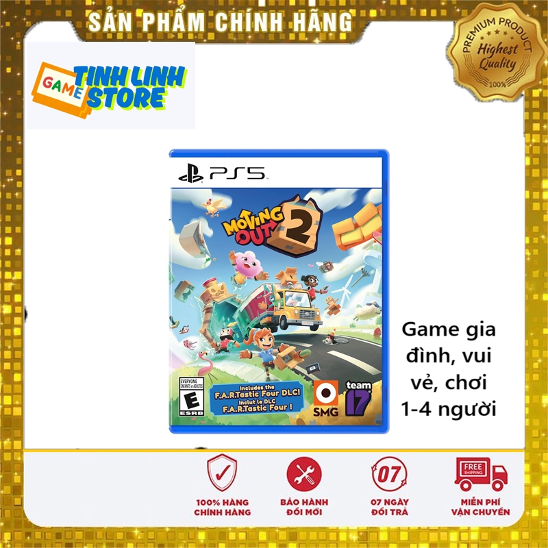 Đĩa Game PS5 Moving Out 2