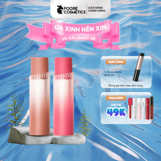 [Tặng cọ] Son Thỏi Mịn Lì Espoir Nowear Lipstick Volume Matte