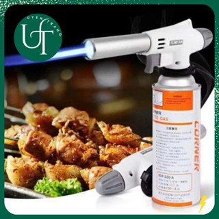 Đầu Khò Ga Mini , Đèn Khò Gas Có Núm Điều Chỉnh Nhiệt Độ Tự Động Đánh Lửa