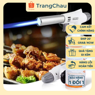 Đầu Khò Ga Mini , Đèn Khò Gas Có Núm Điều Chỉnh Nhiệt Độ Tự Động Đánh Lửa