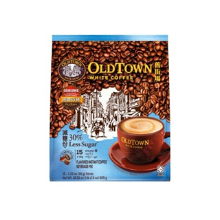   DATE 3 2027  Cà phê trắng hòa tan 3 trong 1 Oldtown White Coffee Malaysia - Ít Đường 