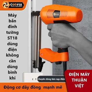 Máy bắn đinh bê tông ST18 dùng bắn nep điện tường thế hệ mới siêu mạnh  3650w , ( cấm thợ làm găng trần thạch cao mua )