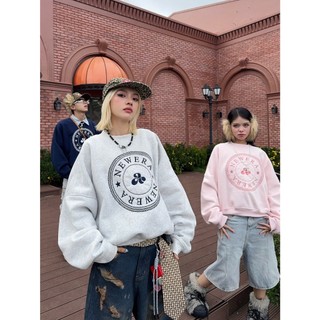Áo Sweater Unisex NEWERA Form Rộng Nam Nữ – Áo Nỉ Tay Dài Thêu Chữ Logo Streetwear Ulzzang, Áo Thun Nỉ Basic