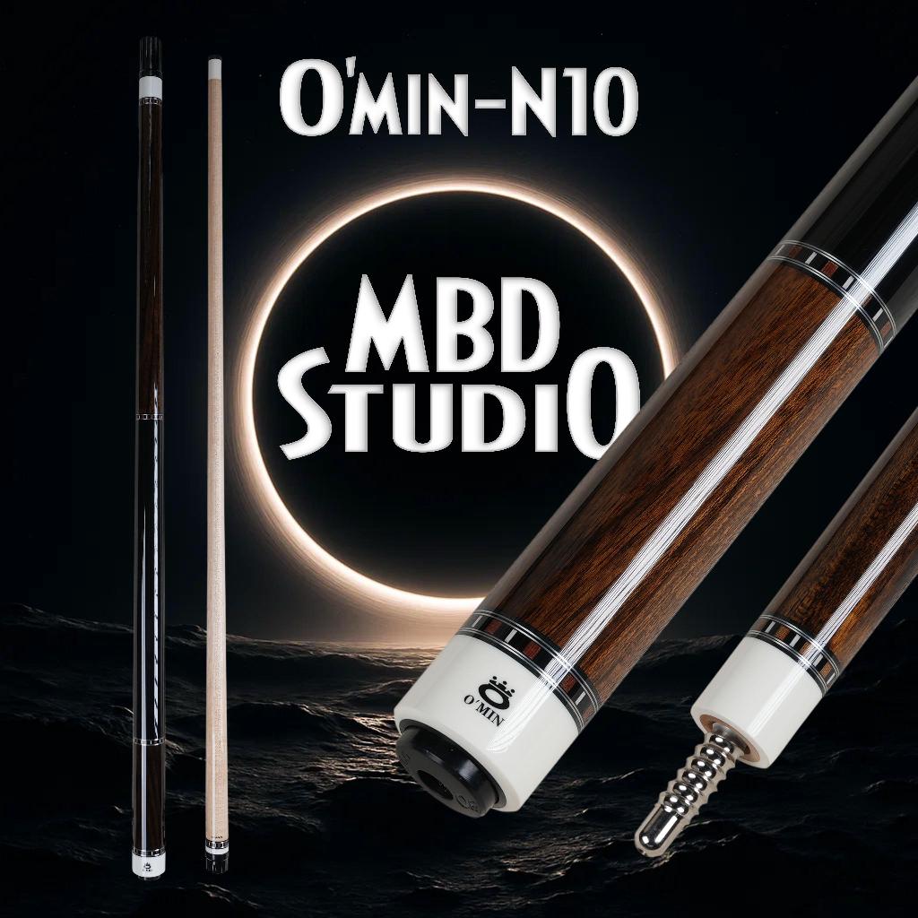 Cơ bida Omin OM-N10 – Chính Hãng Cao Cấp Ngọn Giảm Bạt, Văn Gỗ - Mạnh Bóng Đêm Studio