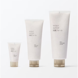 (Mini 30g) Sữa Rửa Mặt Tẩy Da Chết Mild Face Soap Scrub, Sản phẩm êm dịu an toàn cho da