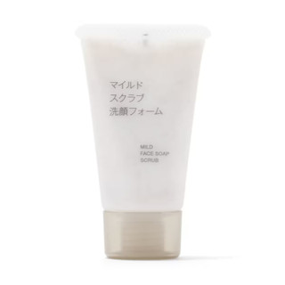 (Mini 30g) Sữa Rửa Mặt Tẩy Da Chết Mild Face Soap Scrub, Sản phẩm êm dịu an toàn cho da