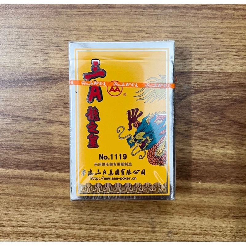 1 Lốc 10 Bộ Bài Tây Tú Lơ Khơ Rồng, VànG AAA hàng chuẩn,Cây Bài Rồng Vàng,1 Lốc Bài Tây