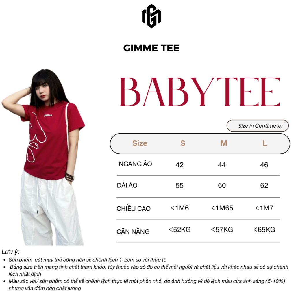 Áo BabyTee Gimme - CÚN  - Premium Cotton 250gsm Cotton 2 Chiều - GMB106 | BigBuy360 - bigbuy360.vn