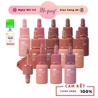 Son Kem Lì INK VELVET PERIPERA - AIRY INK, Son Kem Peripera Ink Velvet 26 Well Made Nude 4g - Màu Cam Hồng Trà Sữa