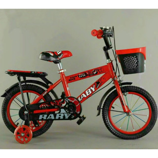 Xe đạp Yomi nam giỏ nhựa dành cho bé trai, đủ size từ 12-14-16 (bé 2 đến 6 tuổi)