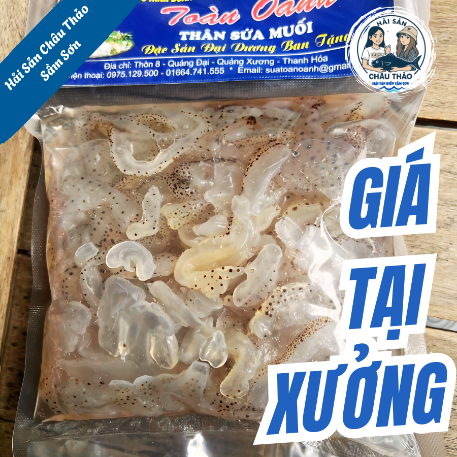 Sứa biển khô loại mặn 1kg không tính nước – Làm nộm, gỏi, ăn lẩu, bún – Giòn dai, đậm vị – Đặc sản biển, tiện chế biến