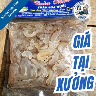Sứa biển khô loại mặn 1kg không tính nước – Làm nộm, gỏi, ăn lẩu, bún – Giòn dai, đậm vị – Đặc sản biển, tiện chế biến