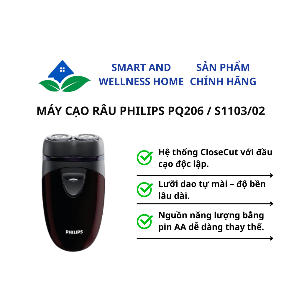 Máy cạo râu PHILIPS PQ206 / S1103/02