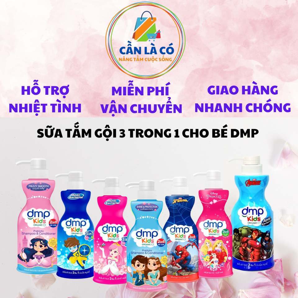SỮA TẮM GỘI 3 TRONG 1 CHO BÉ DMP 400ML