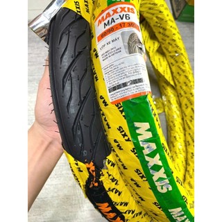  Vỏ Maxxis V6 gai xương cá 60 90--70 90-17  sử dụng ruột  