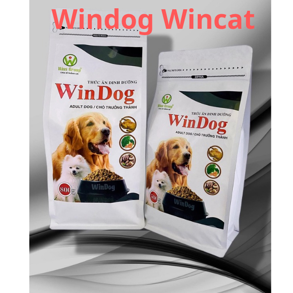 Thức ăn hạt cho chó lớn gói 800Gr vị gà - WinsGroup
