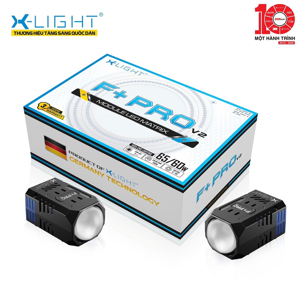 Đèn BI LED X-LIGHT F+ PRO 1.8 Bảo Hành 3năm Giá 1Cặp