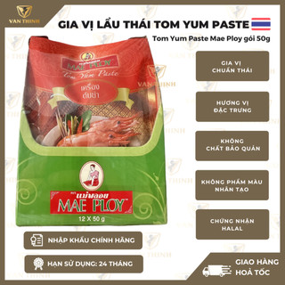 MAE PLOY Gia Vị Lẩu Thái Gói 50gr Tom Yum Paste