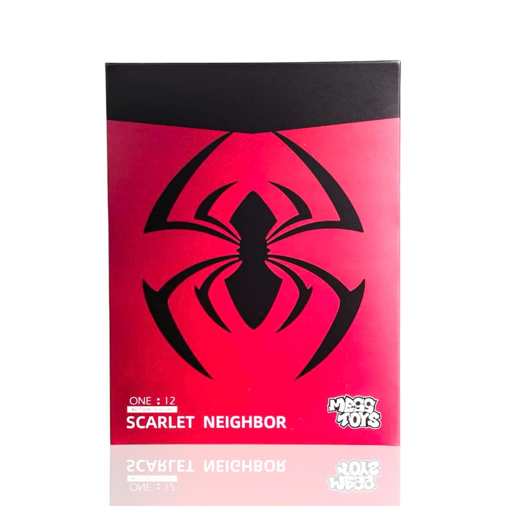 (Có sẵn- Hoả tốc) Mô Hình Scarlet Spider Man (Kaine Spider) Revoltech Amazing Yamaguchi hãng Mess To