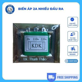 Biến áp 2A nhiều đầu ra ,dùng để biến đổi điện áp xoay chiều thành điện áp một chiều