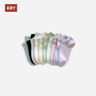 Tất nữ ngắn cổ Krystore NC23 trơn chất mịn cao cấp