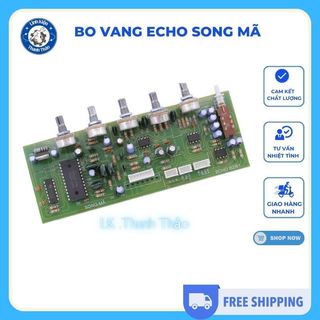 Bo vang echo song mã, thay đổi tần số lặp lại và độ dài của tiếng vang