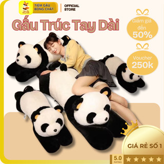    Viết thiệp miễn phí  Gấu Bông Gấu Trúc Nằm Ngủ Tay Dài Thú Nhồi Bông Gấu Panda Gối Ôm 