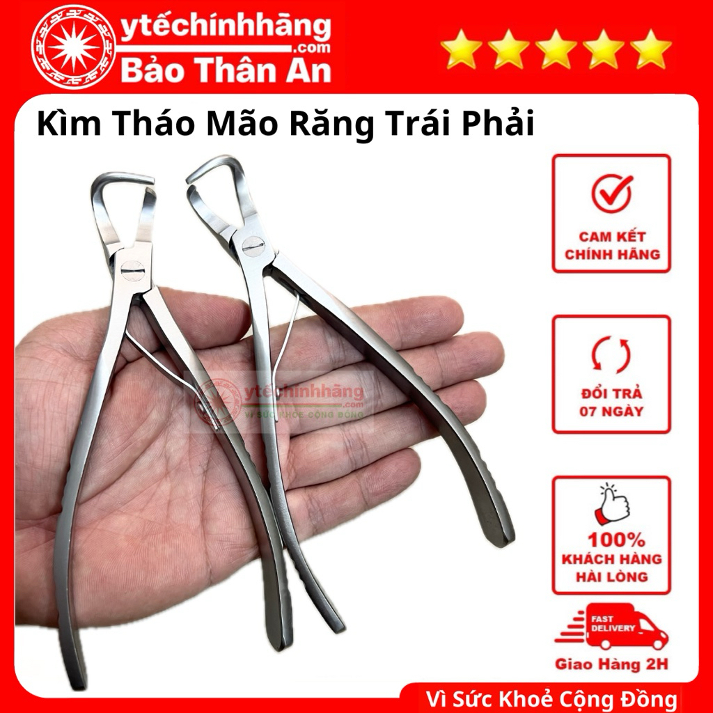 Kìm Tháo Tách Mão Răng Trái Phải