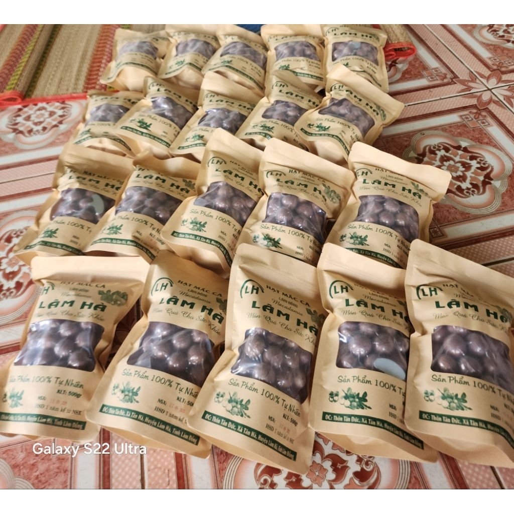 hạt macca tách vỏ 1kg