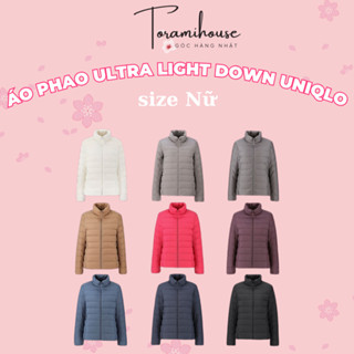 Áo phao lông vũ UNIQLO siêu nhẹ Ultra light down (tag Nhật, bill ảnh)