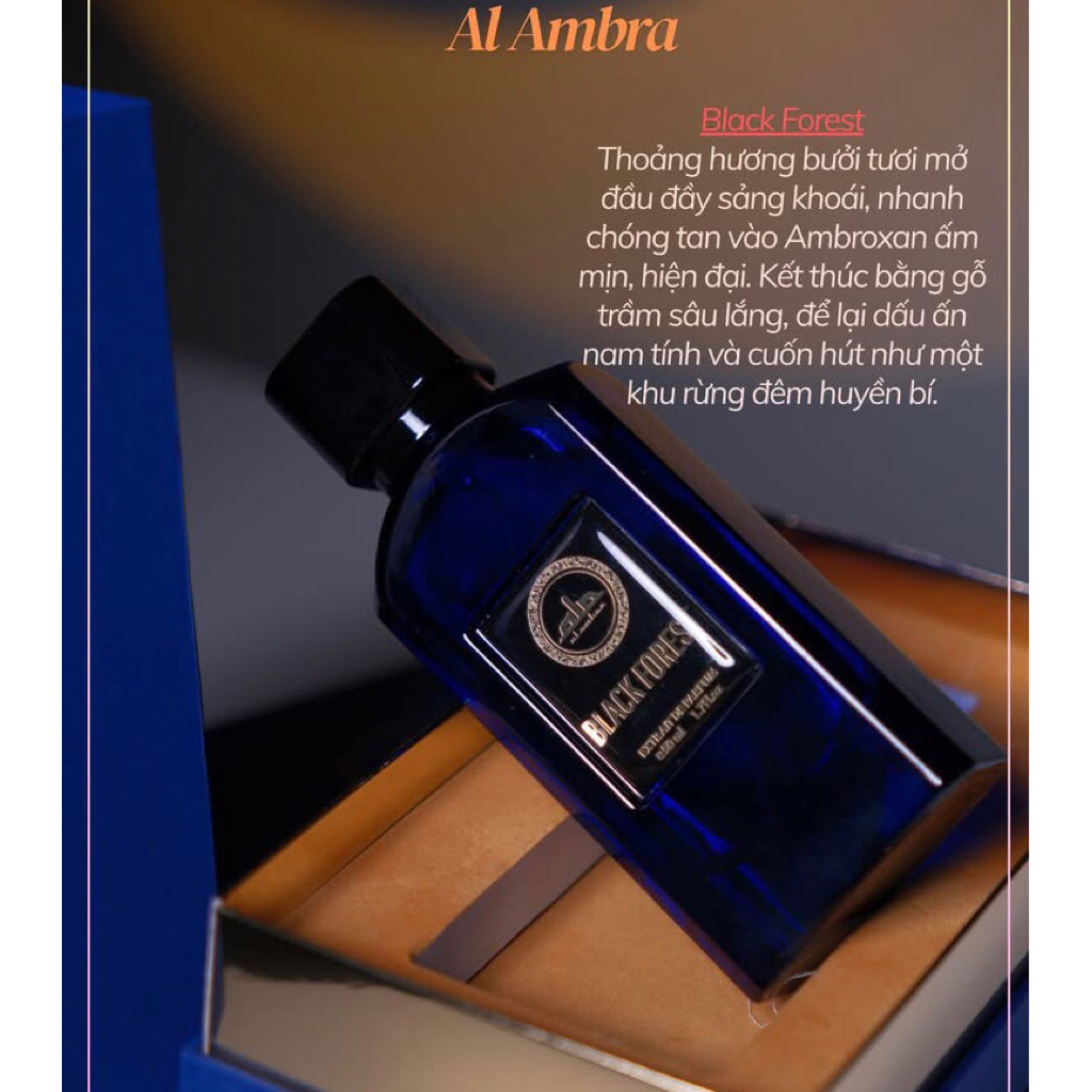 Al Ambra : Black Forest 𝐁𝐋𝐀𝐂𝐊 𝐅𝐎𝐑𝐄𝐒𝐓 - CUỐN HÚT KHÔNG LỐI THOÁT