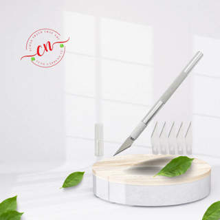  Dao Cắt Washi Tape Tỉa Sticker Dụng Cụ Dán Bullet Journal Tiện Lợi Kèm 6 Lưỡi Dao - CHÂUNHI 