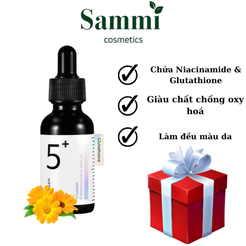 [CHÍNH HÃNG] Serum Numbuzin no 5 Sáng Da Mờ Thâm Nám Numbuzin No.5 Vitamin Concentrated - Serum Dưỡn