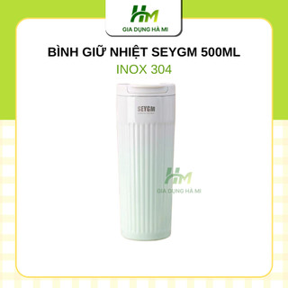  Bình Giữ Nhiệt 500ml SEYGM Bình Nước Giữ Nhiệt Màu Gradient Bình Đựng Nước Giữ Nhiệt Lỗi Inox 