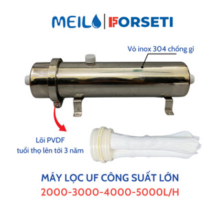 Máy Siêu Lọc Nước UF Công Suất Lớn 2000L/H Và 3000L/H, Lõi Lọc PVDF, Lọc Nước Đầu Nguồn