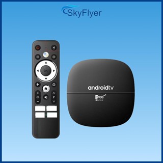 Android TV Box TV98 4K bản 16G+256GB Tiếng Việt Wifi 5G, Bluetooth 4.0,Điều khiển từ xa bằng giọng nói,Xem YouTube vv.