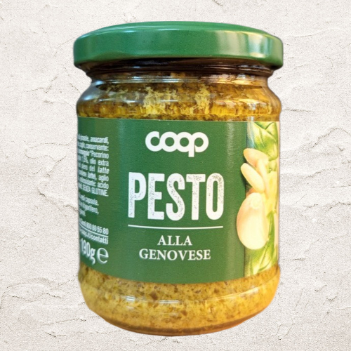 COOP < Lọ Alla Genovese 190g > SỐT PESTO LÁ HÚNG QUẾ / Ý / Basil Pesto Sauce