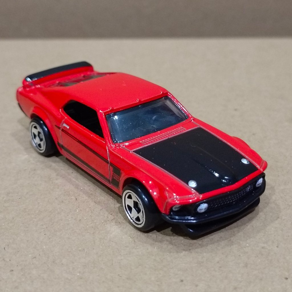 Xe mô hình Hot Wheels '69 Ford Mustang Boss 302 LOOSE