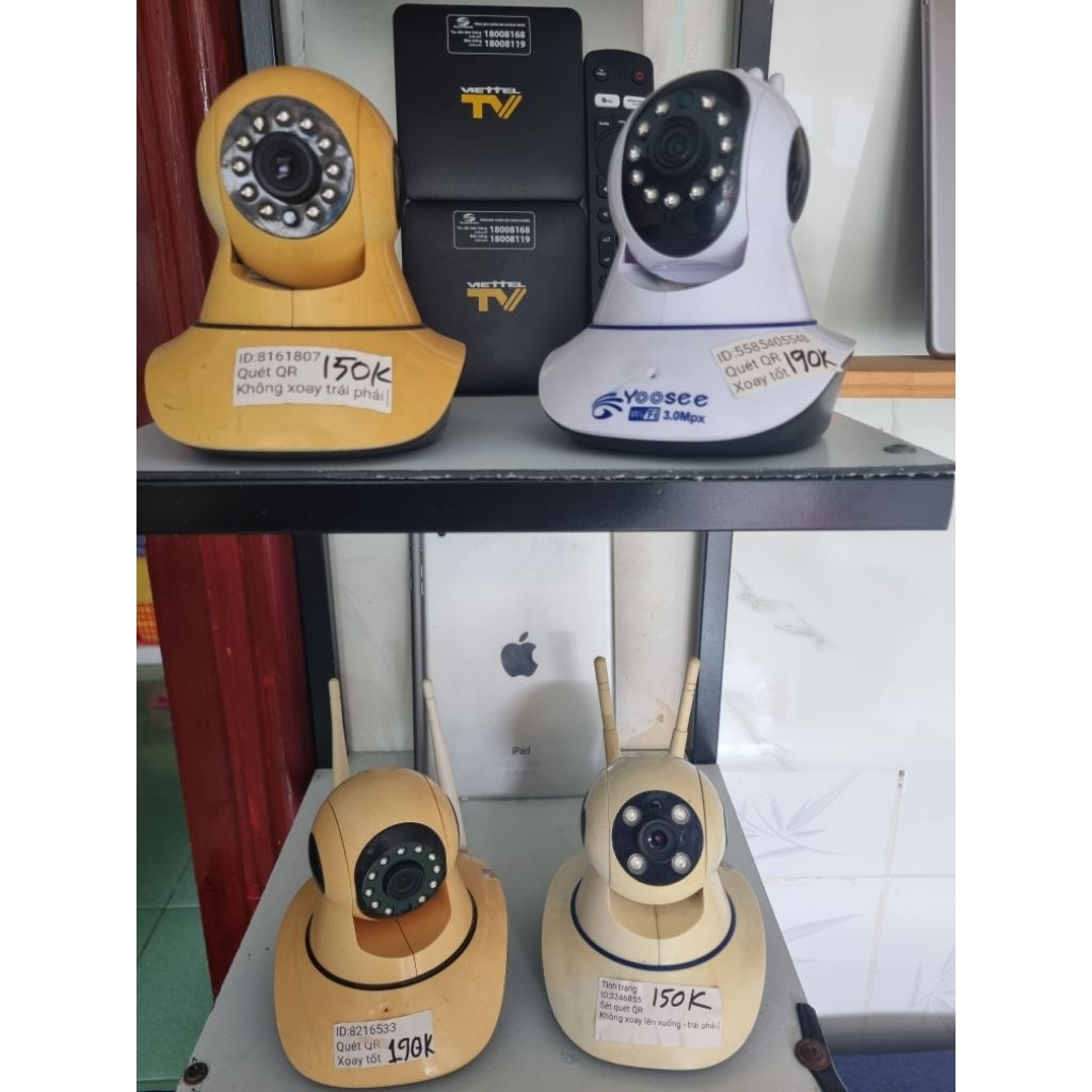 Camera wifi cũ qua sử dụng