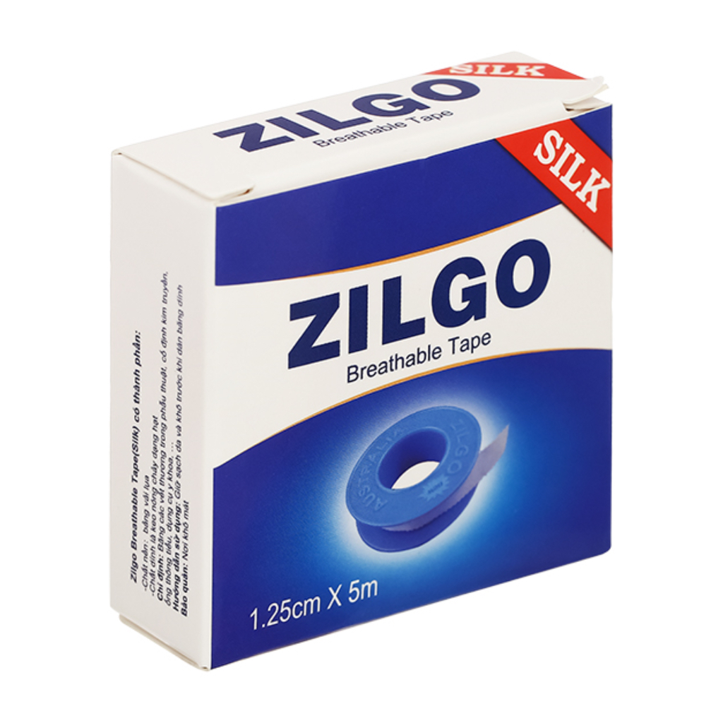 Băng Keo Lụa Zilgo Silk Hộp 1 Cuộn
