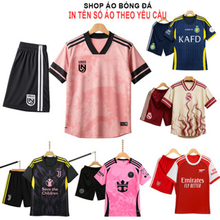 in tên số áo theo yêu cầu -Bộ áo quần đá bóng, áo đá banh mới nhất, đẹp nhất 2026